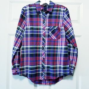 Eddie Bauer Classic Fit Button Down Flannel Shirt